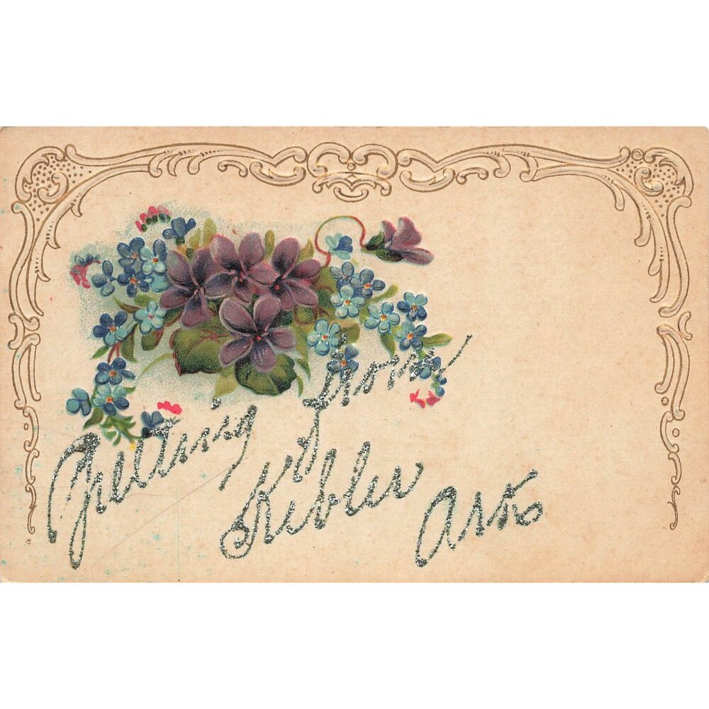 Postcard Greetings From Kibler Ark. Vintage Divided Back Unposted 1907-1915